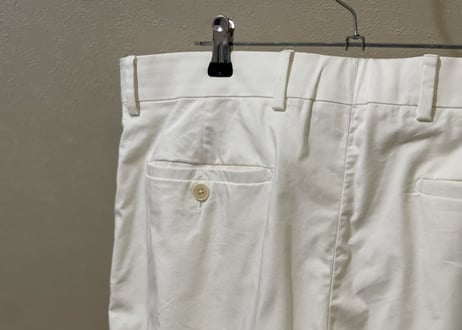 hermes white pants