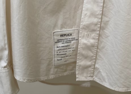 maison margiela 2017ss replica shirt