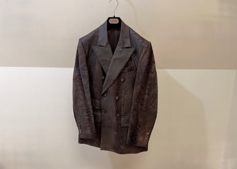 loewe unborn calf leather jacket