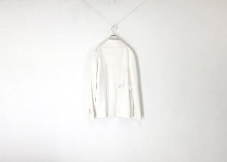 2016ss maison margiela silk double coat dead stock