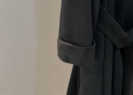 loewe leather coat