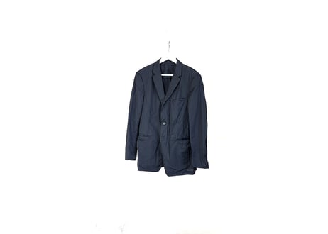prada nylon tailored jacket