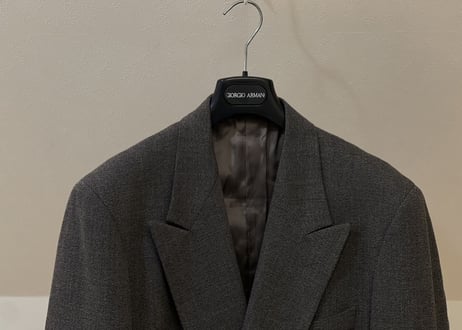 giorgio armani double set up suit