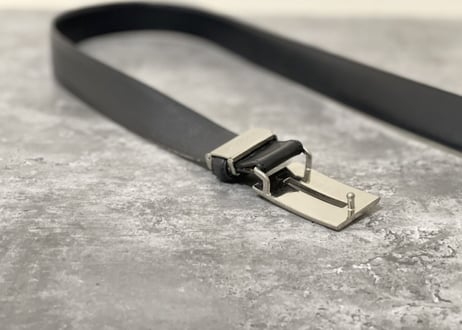 burberry leathear belt #2