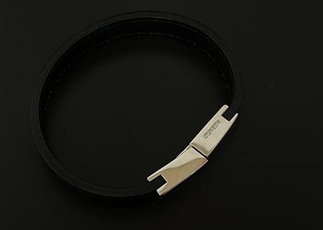 2019ss salvatore ferragamo leather bracelet dead stock