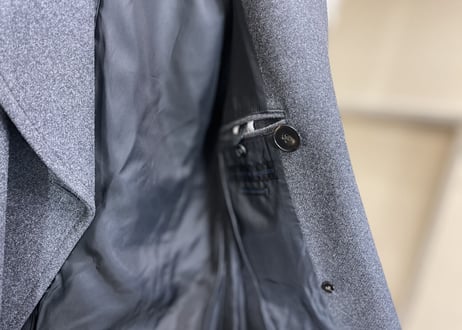 alexander mcqueen double coat dead stcok