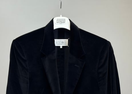 maison margiela velvet jacket