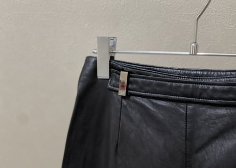 80s celine leather pants