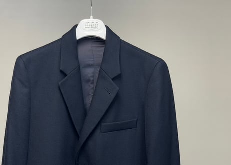 maison margiela chesterfield coat