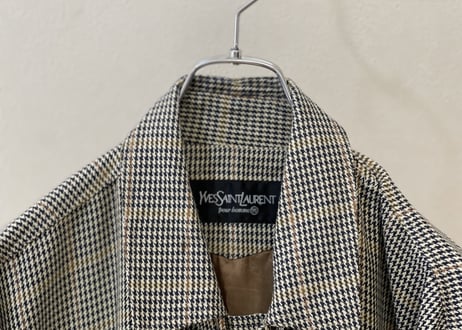yvessaint laurent jacket check #3