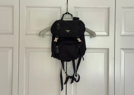 prada nylon back pack