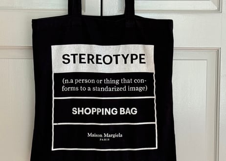 maison margiela stereo type bag black