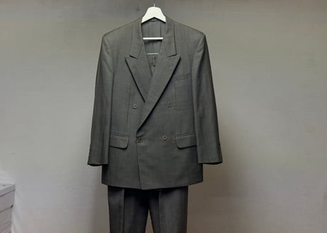 dior double set up suit