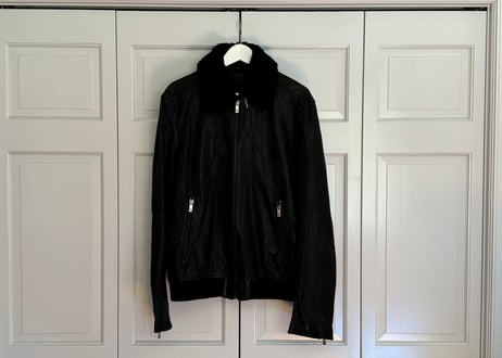 alexander mcqueen leather jacket