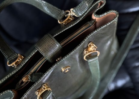 80s loewe izard leather anagram shoulder bag