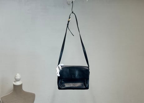 loewe anagram leather shoulder bag