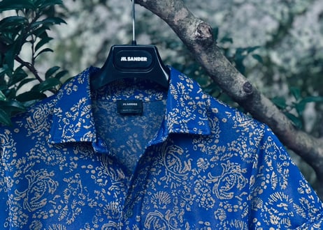 jilsander "総柄" shirt