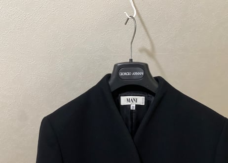 giorgio armani mani no collar coat