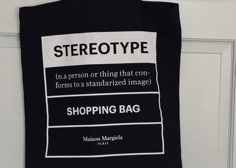 maison margiela stereotype tote bag