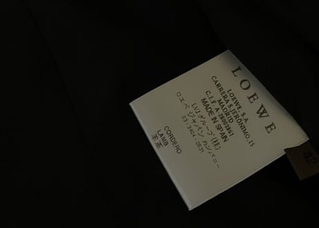 loewe leather jacket