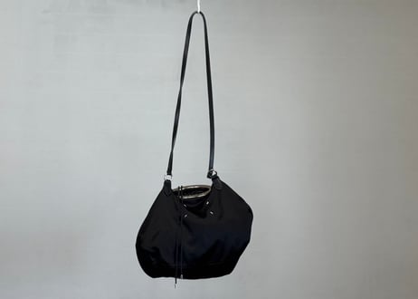 maison margiela leather silk shoulder bag