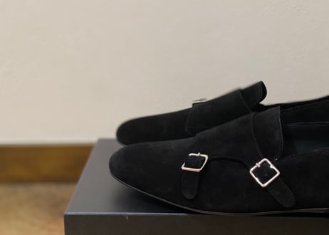 giuseppe zanotti 2021ss double monk strap shose 43 dead stock