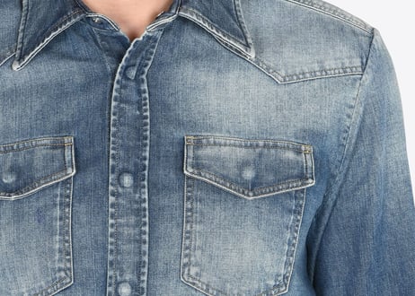 maison margiela denim shirt dead stock