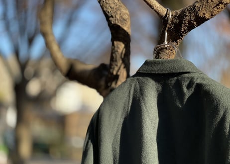 70-80s made in Italy double jacket green