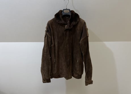 80s loewe leather coat