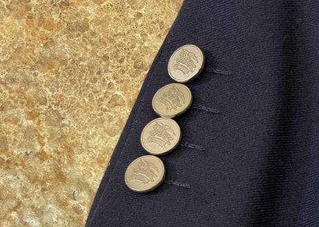 burberry double blazer "tasmania wool"