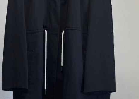 off white gabardine spring coat