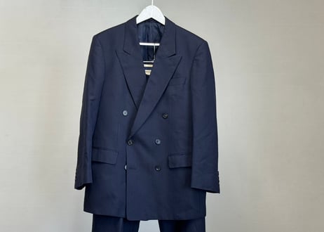 burberry double set up suit