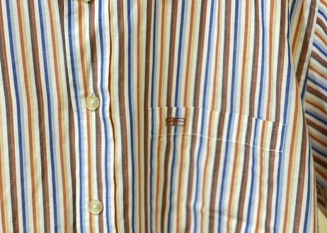 balenciaga multi stripe shirt