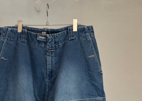 marithé françois girbaud wide denim shorts