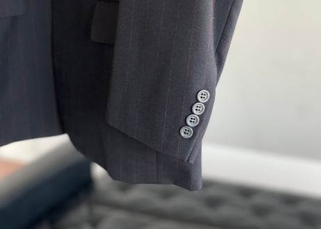 brooks brothers stripe set up suit #2
