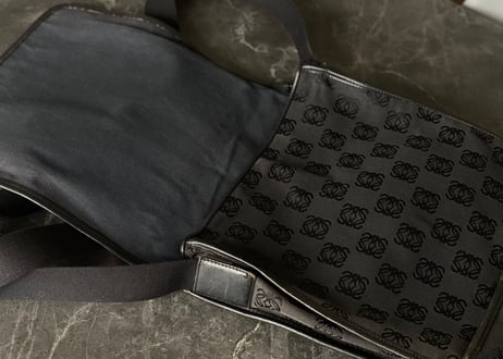 loewe anaglam shoulder bag