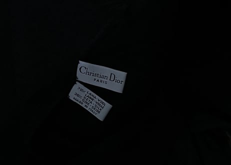 christian dior made in Italy muffler