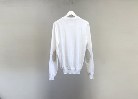 2019ss maison margiela elbow patch knit dead stock