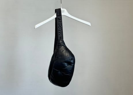 maison margiela glam slam leather shoulder bag