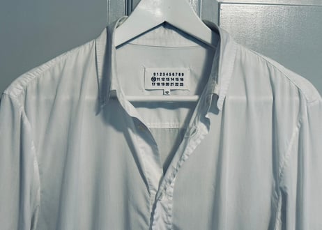 maison margiela 2015ss plain shirt