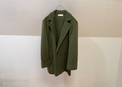yves saint laurent double jacket green