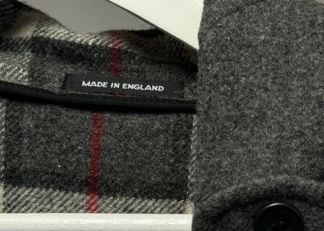 burberry made in England duffel coat