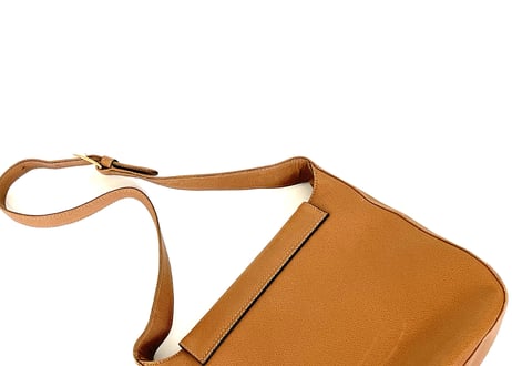 jilsander leather bag brown