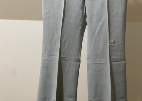 gucci rayon flare trousers