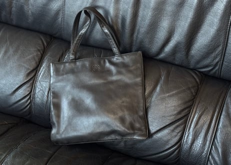 loewe anagram leather bag