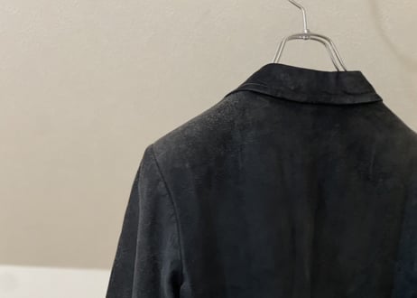 70s gucci leather double jacket