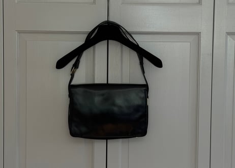 loewe anagram logo leather shoulder bag #3