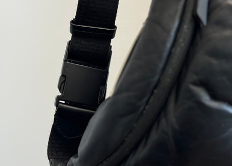 maison margiela glam slam leather shoulder bag
