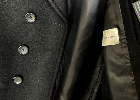 balenciaga double coat dead stock