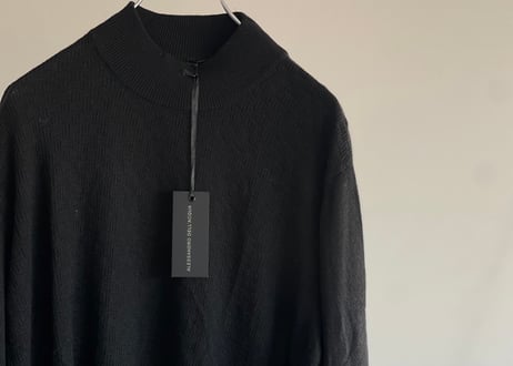 alessandro dell'acqua over size knit dead stock